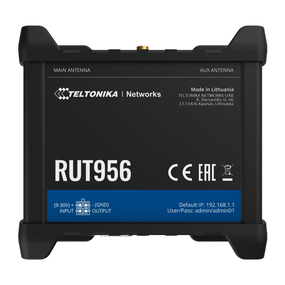 TELTONIKA RUT956 4 PORTERS 4G RUTER