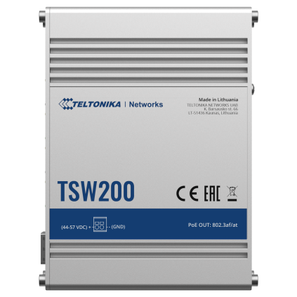 TELTONIKA TSW200 8 PORTERS 240 WATT SWITCH