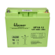 UPOWER OPPLADBART BATTERI 12V 18AH