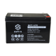 SAFIRE OPPLADBART BATTERI 12V 7 AH