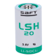 SAFT LSH20 10 STK LITIUMBATTERI 3,6V 13000 MAH