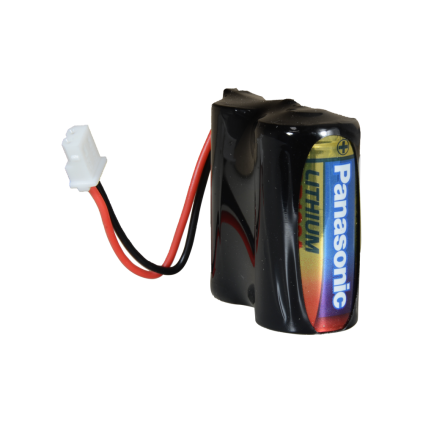 PANASONIC BATTERIPAKKE 2 X CR123A 6V