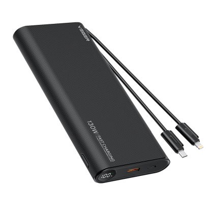 HURTIGLADER POWERBANK 25000 MAH 130W