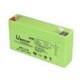 UPOWER OPPLADBART BATTERI 6V 1,3AH