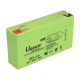 UPOWER OPPLADBART BATTERI 6V 1,3AH