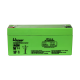 UPOWER OPPLADBART BATTERI 6V 3,2AH