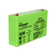 UPOWER OPPLADBART BATTERI 6V 7AH