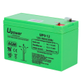 UPOWER OPPLADBART BATTERI 12V 9AH