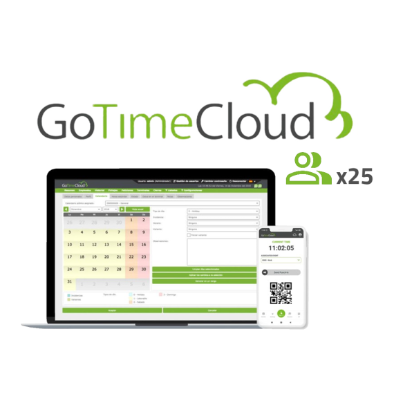 ZKTECO ZK-GOTIMECLOUD-25