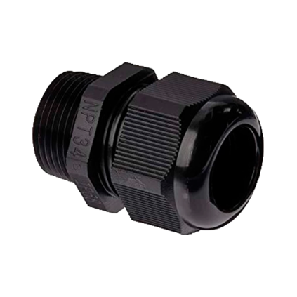 MARCA BLANCA CABLE-GLAND-NPT3/4-BLACK