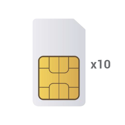 WUARDA 10XM2M-CARD-EU