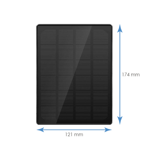 NIVIAN 3 WATTS SOLCELLEPANEL