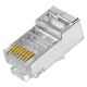 50 STK RJ45 FTP CAT5E KONTAKT FOR KRYMPING