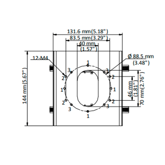 HIKVISION DS-1275ZJ-S-SUS