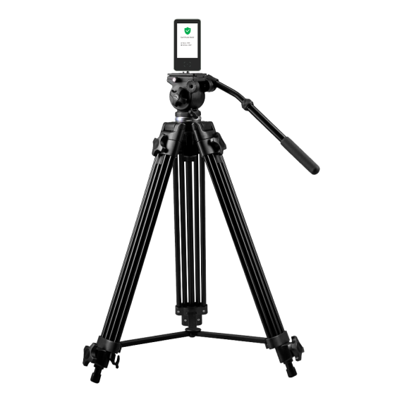 MARCA BLANCA GREENPASS-QR-TRIPOD